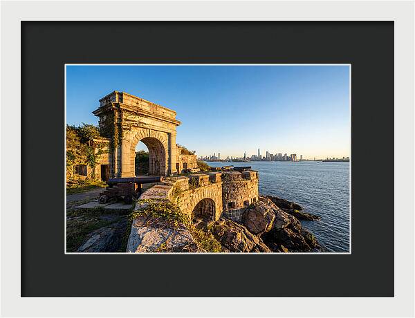 Historic Fortifications Overlooking Manhattan