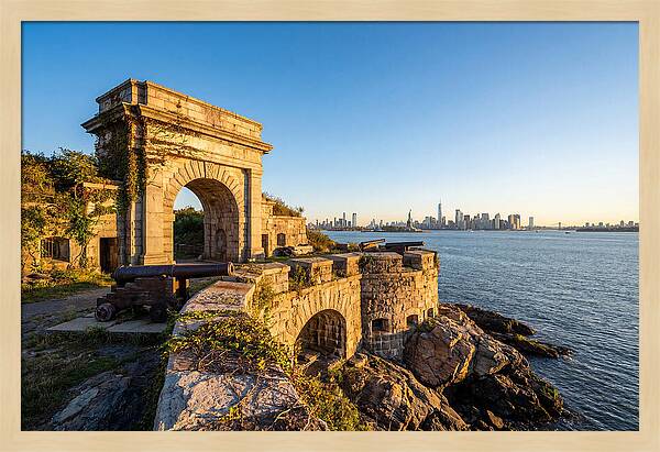 Historic Fortifications Overlooking Manhattan
