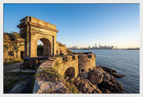 Historic Fortifications Overlooking Manhattan