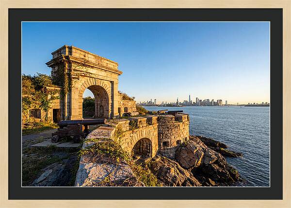 Historic Fortifications Overlooking Manhattan
