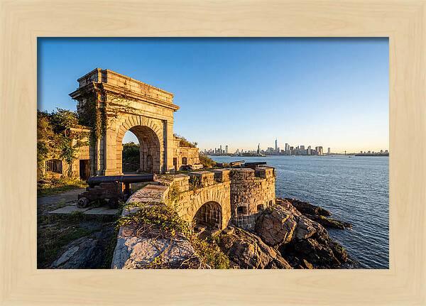 Historic Fortifications Overlooking Manhattan
