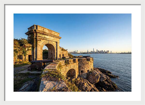 Historic Fortifications Overlooking Manhattan