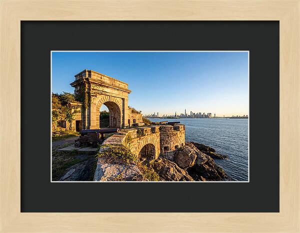 Historic Fortifications Overlooking Manhattan