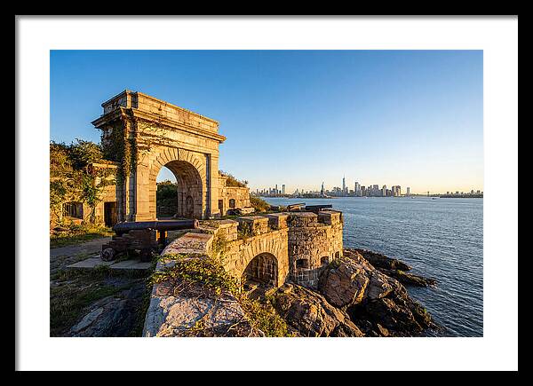 Historic Fortifications Overlooking Manhattan