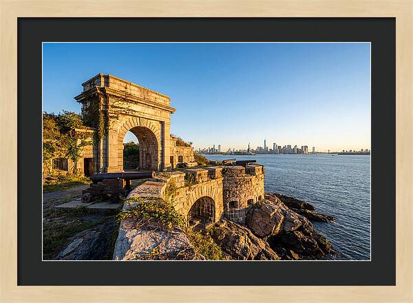 Historic Fortifications Overlooking Manhattan
