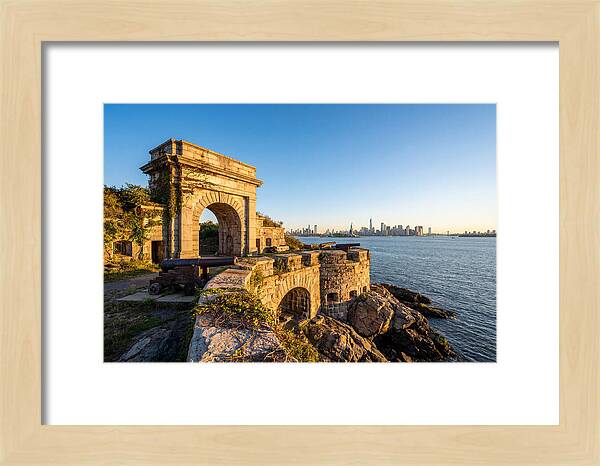 Historic Fortifications Overlooking Manhattan