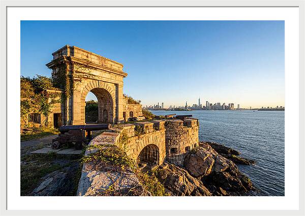 Historic Fortifications Overlooking Manhattan