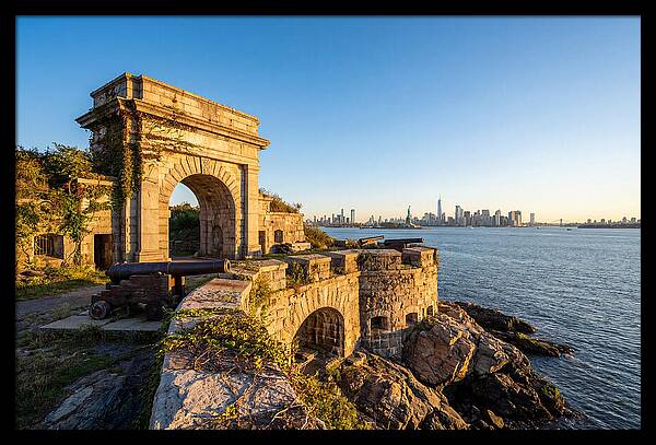Historic Fortifications Overlooking Manhattan