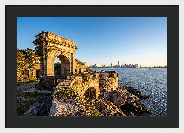 Historic Fortifications Overlooking Manhattan