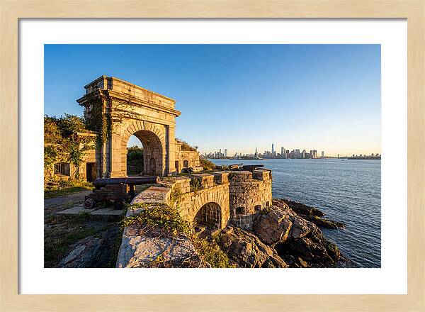 Historic Fortifications Overlooking Manhattan