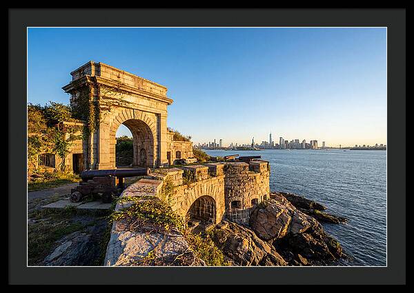 Historic Fortifications Overlooking Manhattan