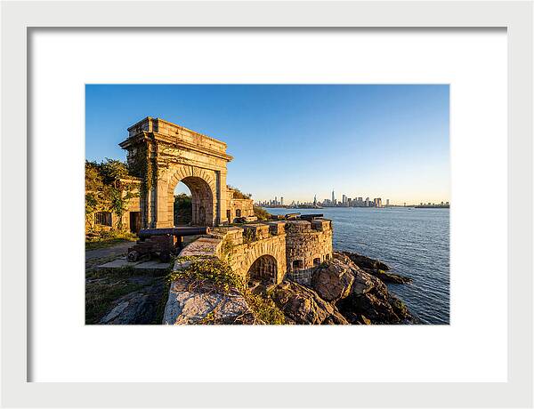 Historic Fortifications Overlooking Manhattan