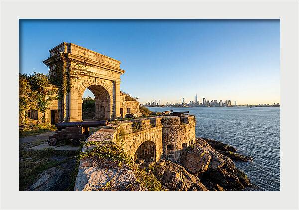 Historic Fortifications Overlooking Manhattan