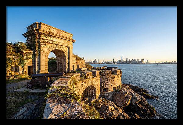 Historic Fortifications Overlooking Manhattan