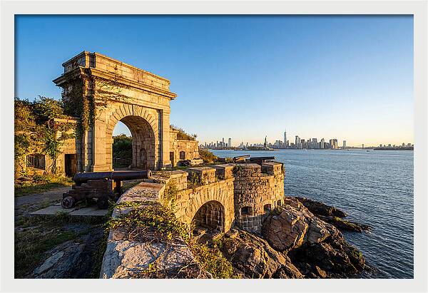 Historic Fortifications Overlooking Manhattan