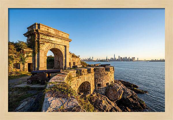 Historic Fortifications Overlooking Manhattan