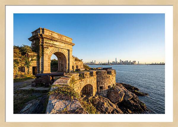 Historic Fortifications Overlooking Manhattan