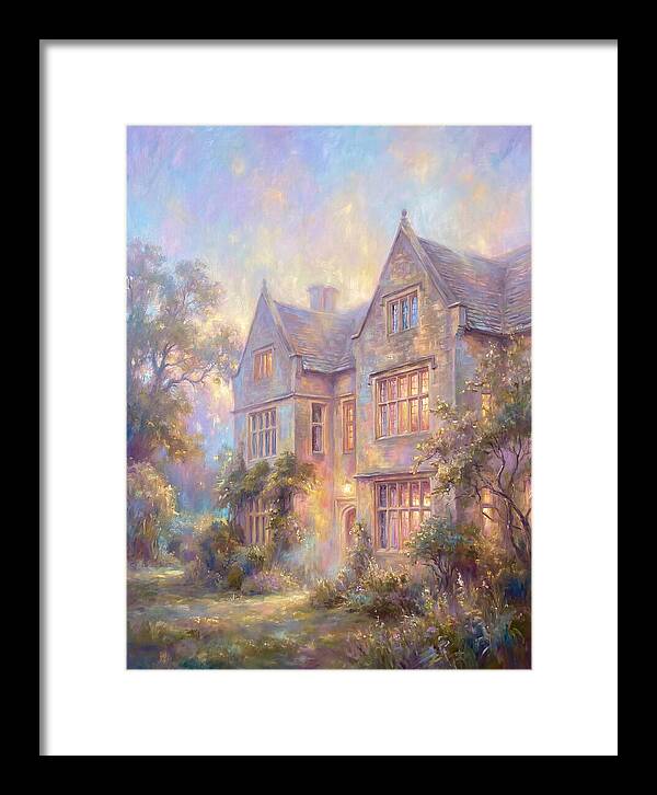 Historic House At Dusk