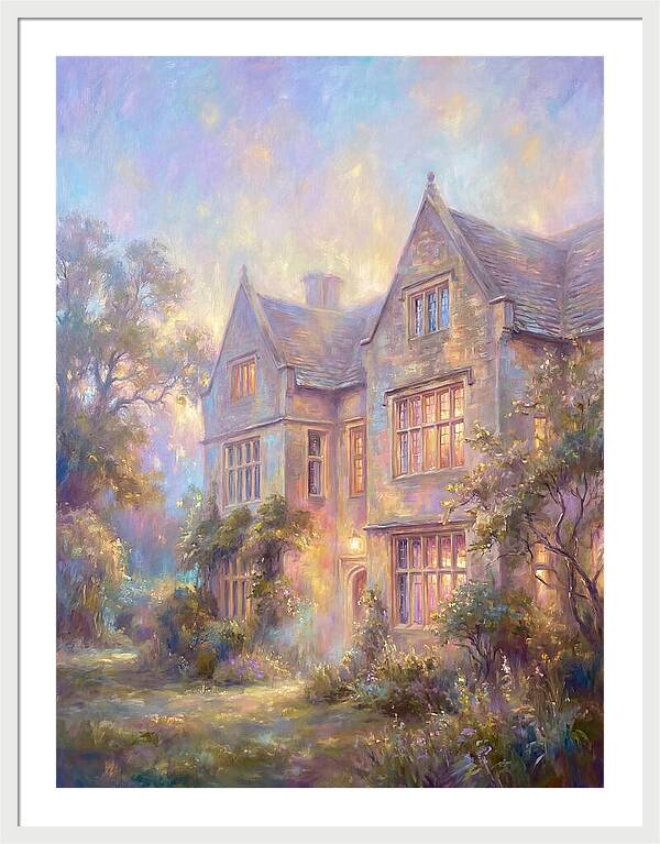 Historic House At Dusk