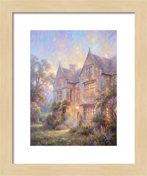 Historic House At Dusk