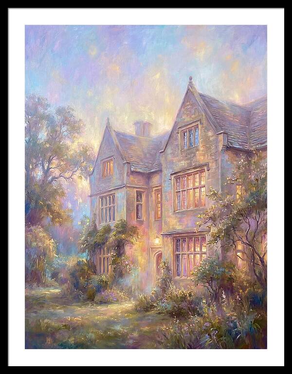 Historic House At Dusk