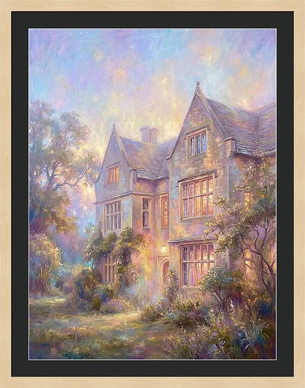 Historic House At Dusk