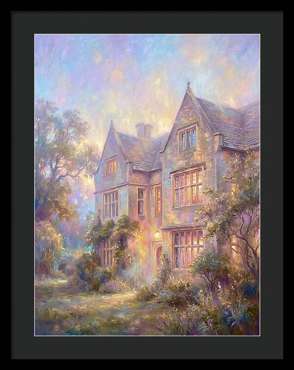 Historic House At Dusk
