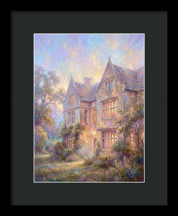 Historic House At Dusk