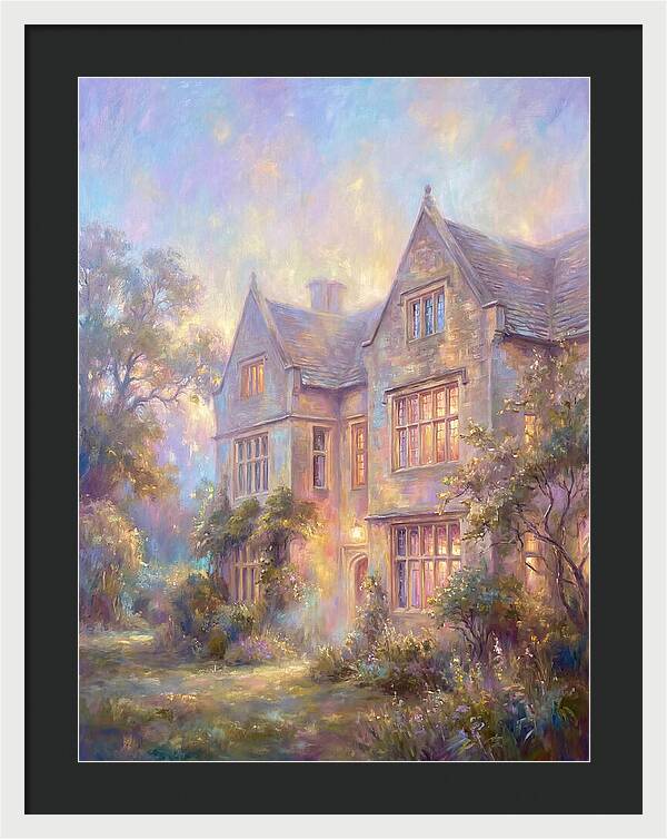 Historic House At Dusk