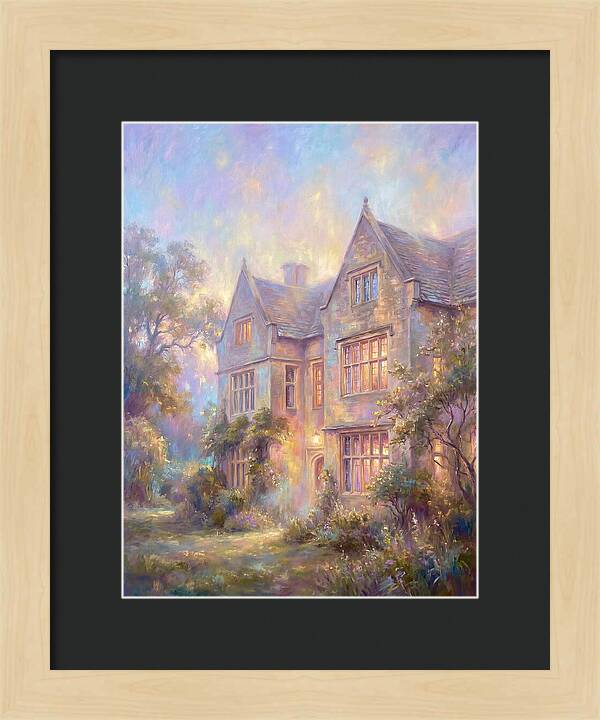 Historic House At Dusk