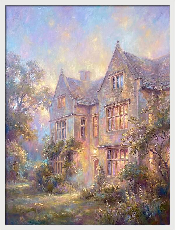 Historic House At Dusk