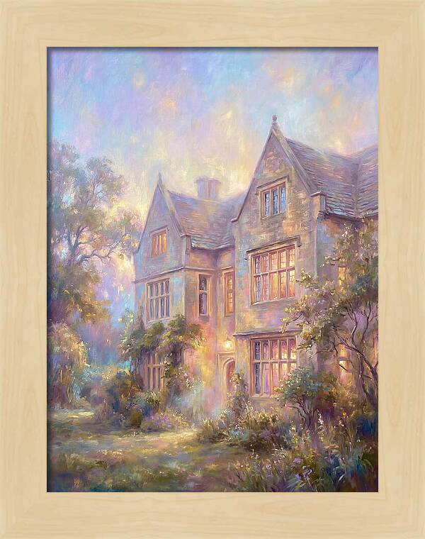 Historic House At Dusk