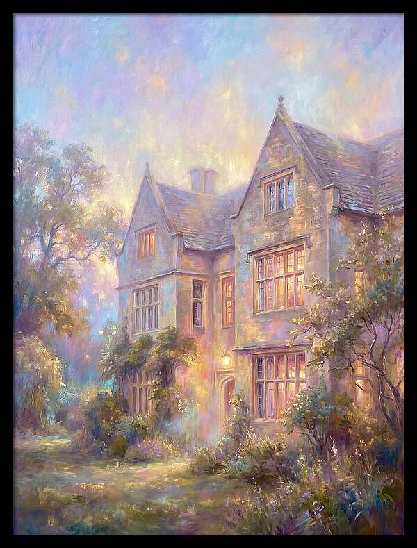 Historic House At Dusk
