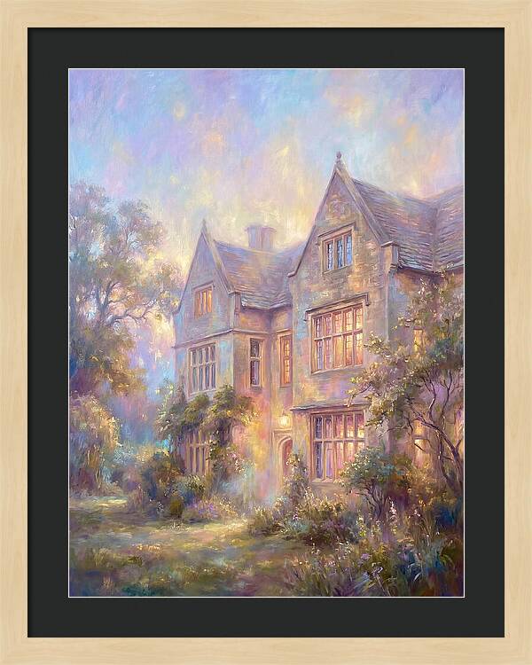 Historic House At Dusk