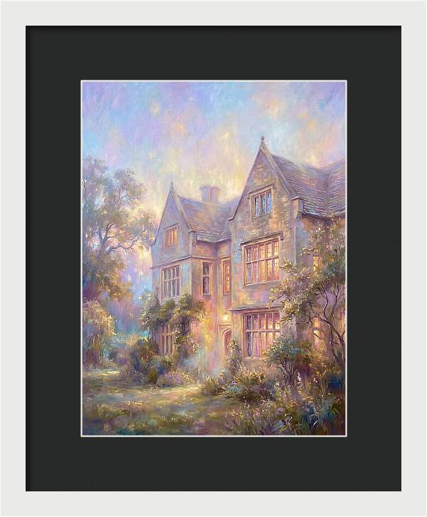 Historic House At Dusk