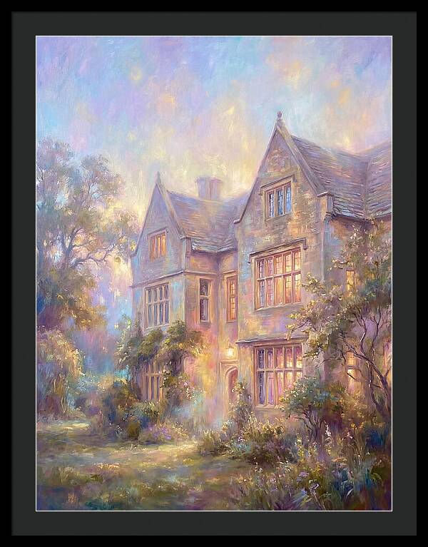Historic House At Dusk