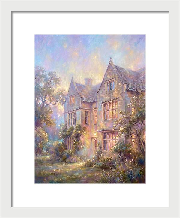 Historic House At Dusk