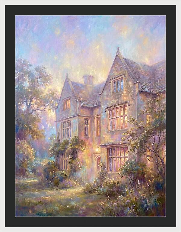 Historic House At Dusk