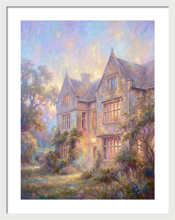 Historic House At Dusk