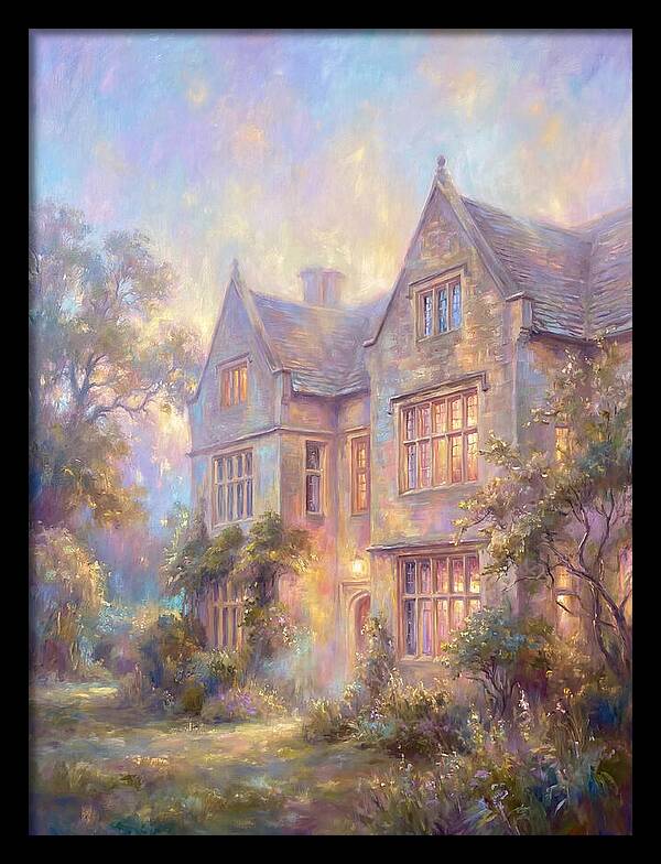 Historic House At Dusk