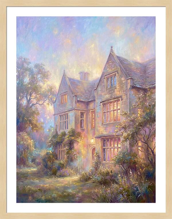 Historic House At Dusk