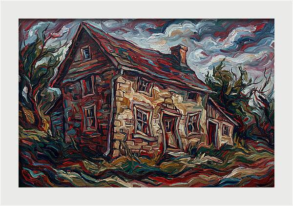 Historic House In Expressionist Style