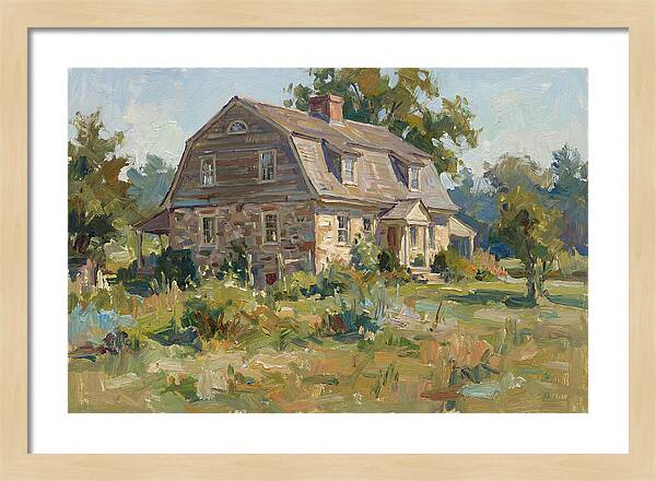 Historic House In Nature