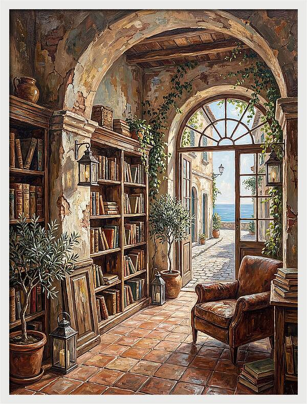 Historic Mediterranean Bookshop