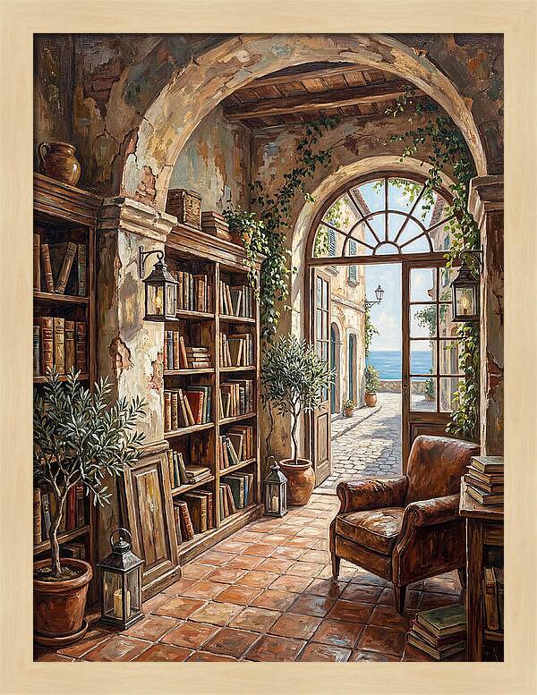 Historic Mediterranean Bookshop