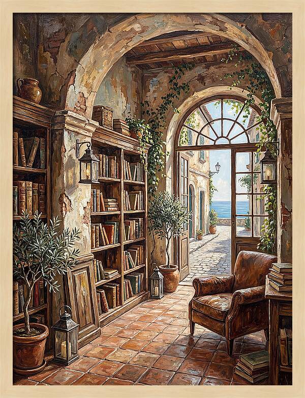 Historic Mediterranean Bookshop