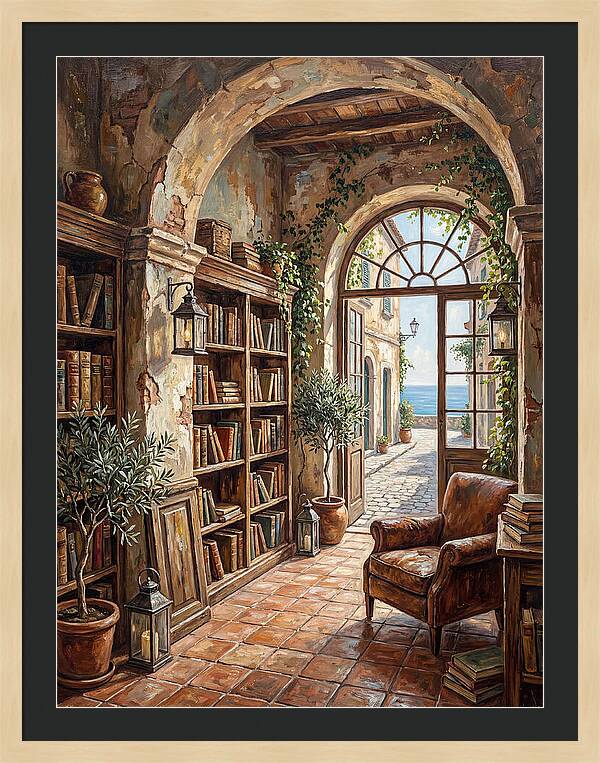 Historic Mediterranean Bookshop