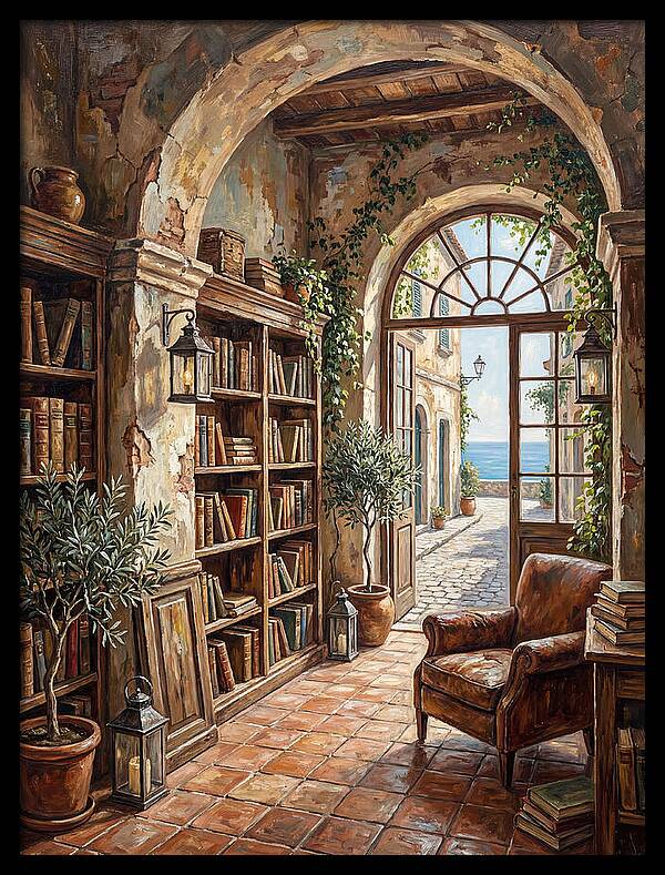 Historic Mediterranean Bookshop