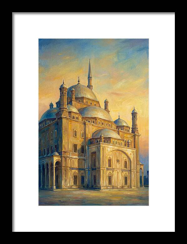 Historic Mosque At Dusk