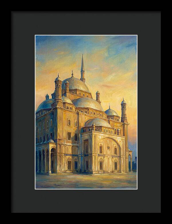 Historic Mosque At Dusk